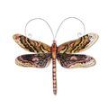 Eangee Home Design Eangee Home Design m4030 Dragonfly Wall Decor; Multi Color Brown m4030